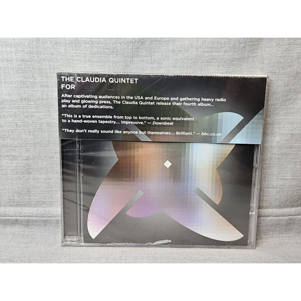 The Claudia Quintet - For (CD, 2007, Cuneiform Records) New Sealed  Rune 247